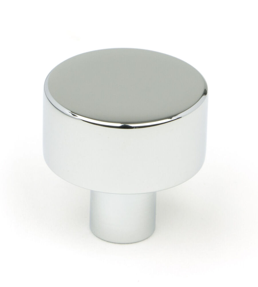 From The Anvil Polished Chrome Kelso Cabinet Knob - 25mm (No rose)