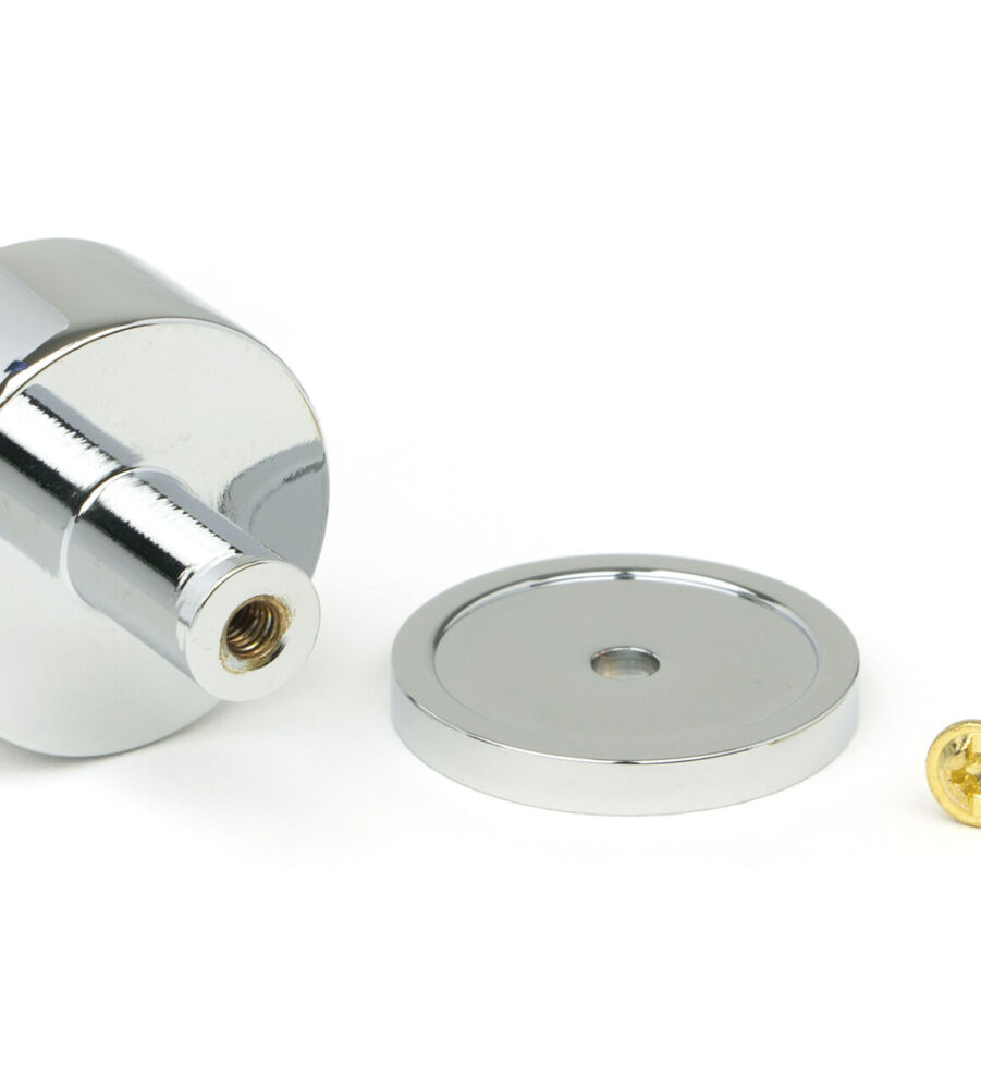 From The Anvil Polished Chrome Kelso Cabinet Knob - 32mm (Plain) - Image 5