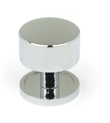 From The Anvil Polished Chrome Kelso Cabinet Knob – 32mm (Plain)