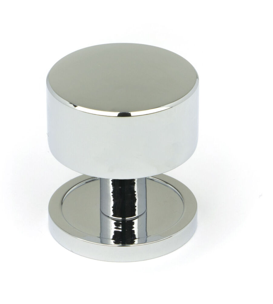From The Anvil Polished Chrome Kelso Cabinet Knob - 32mm (Plain)