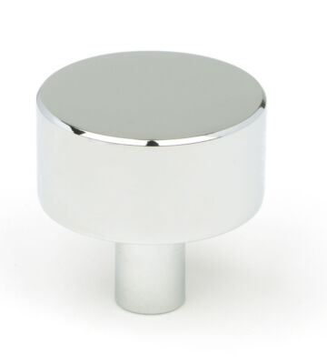 From The Anvil Polished Chrome Kelso Cabinet Knob – 32mm (No rose)