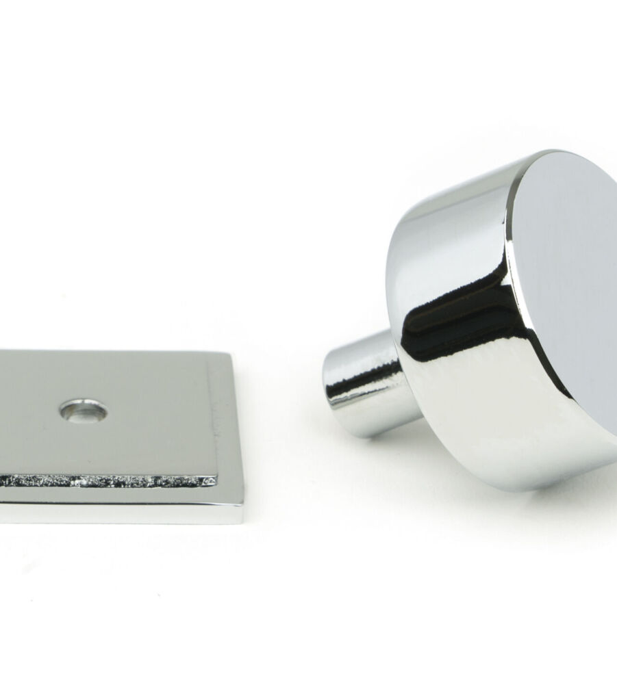 From The Anvil Polished Chrome Kelso Cabinet Knob - 32mm (Square) - Image 3
