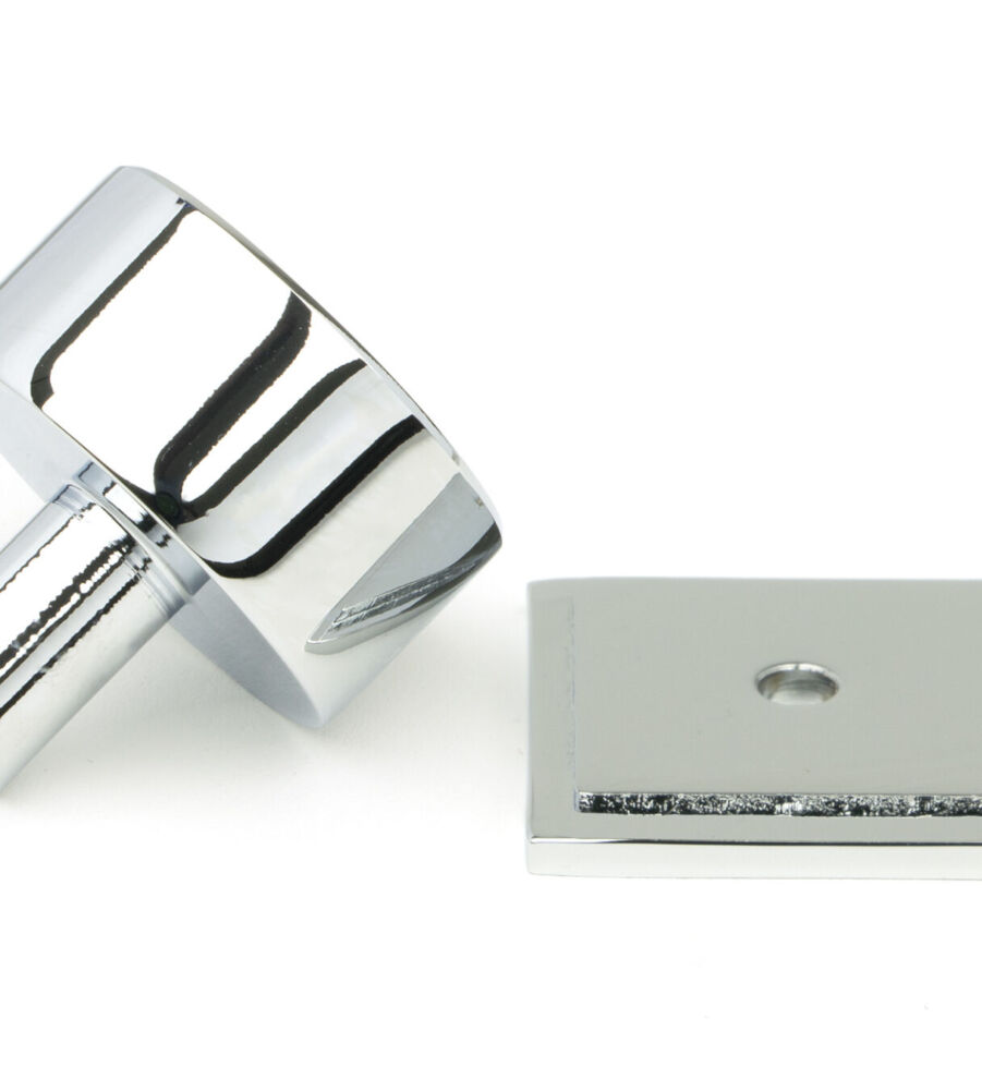 From The Anvil Polished Chrome Kelso Cabinet Knob - 32mm (Square) - Image 4
