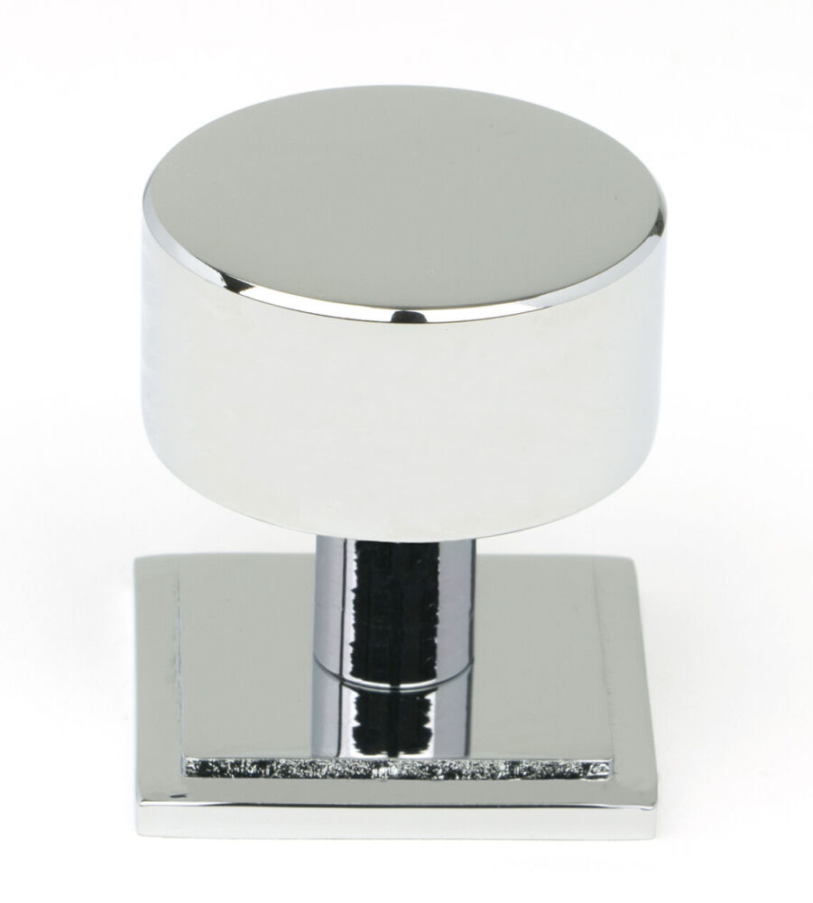 From The Anvil Polished Chrome Kelso Cabinet Knob - 32mm (Square)