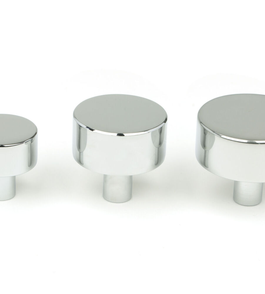 From The Anvil Polished Chrome Kelso Cabinet Knob - 38mm (No rose) - Image 6