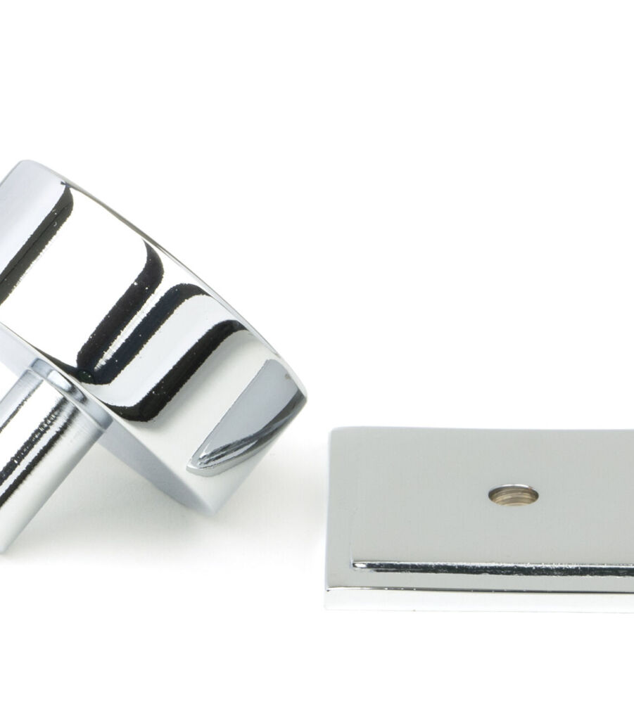 From The Anvil Polished Chrome Kelso Cabinet Knob - 38mm (Square) - Image 4