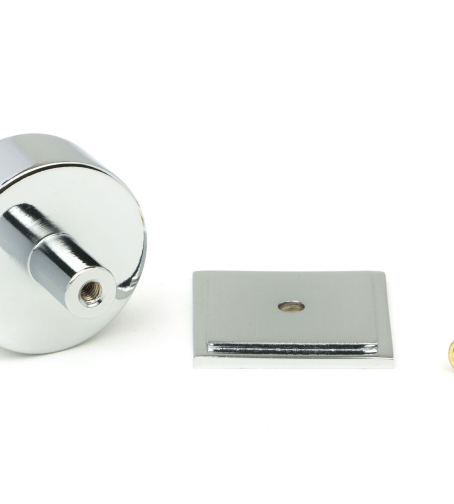 From The Anvil Polished Chrome Kelso Cabinet Knob - 38mm (Square) - Image 5