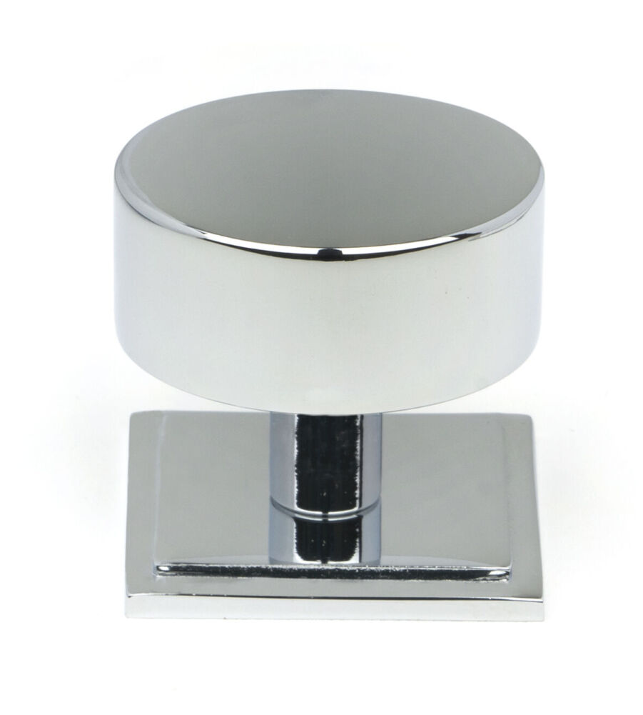 From The Anvil Polished Chrome Kelso Cabinet Knob - 38mm (Square)