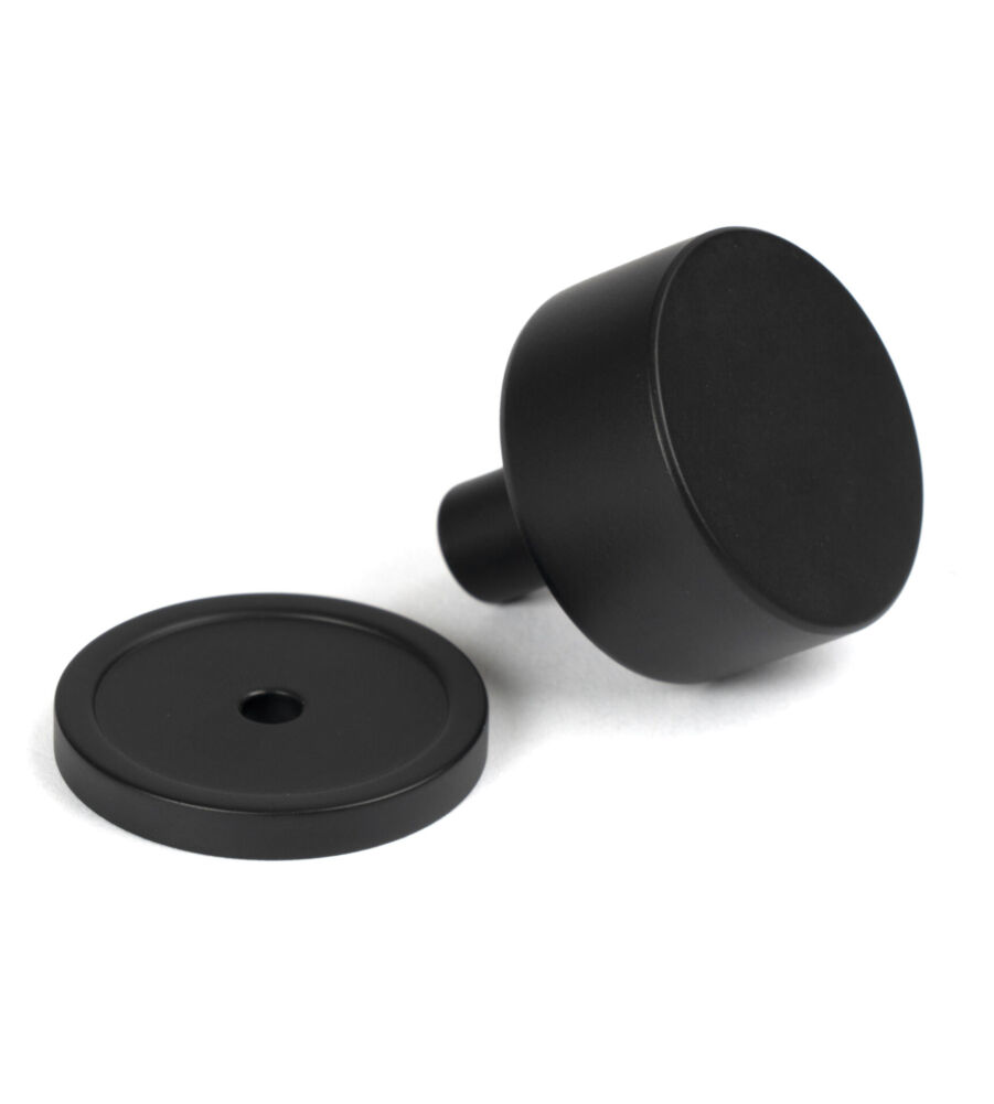 From The Anvil Matt Black Kelso Cabinet Knob - 32mm (Plain) - Image 3