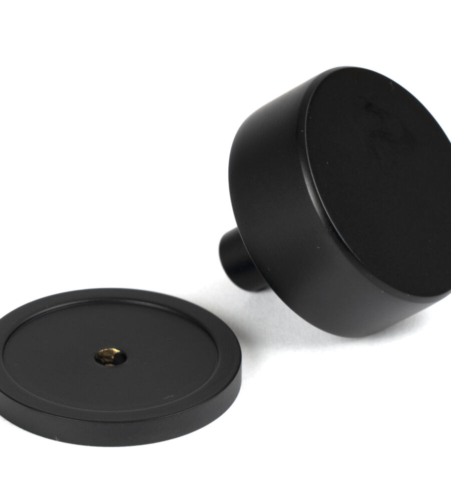 From The Anvil Matt Black Kelso Cabinet Knob - 38mm (Plain) - Image 3