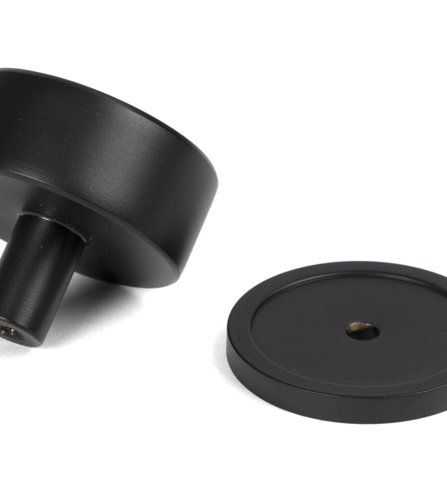 From The Anvil Matt Black Kelso Cabinet Knob - 38mm (Plain) - Image 4