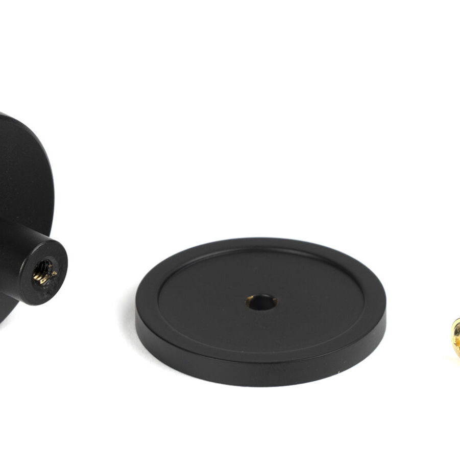 From The Anvil Matt Black Kelso Cabinet Knob - 38mm (Plain) - Image 5