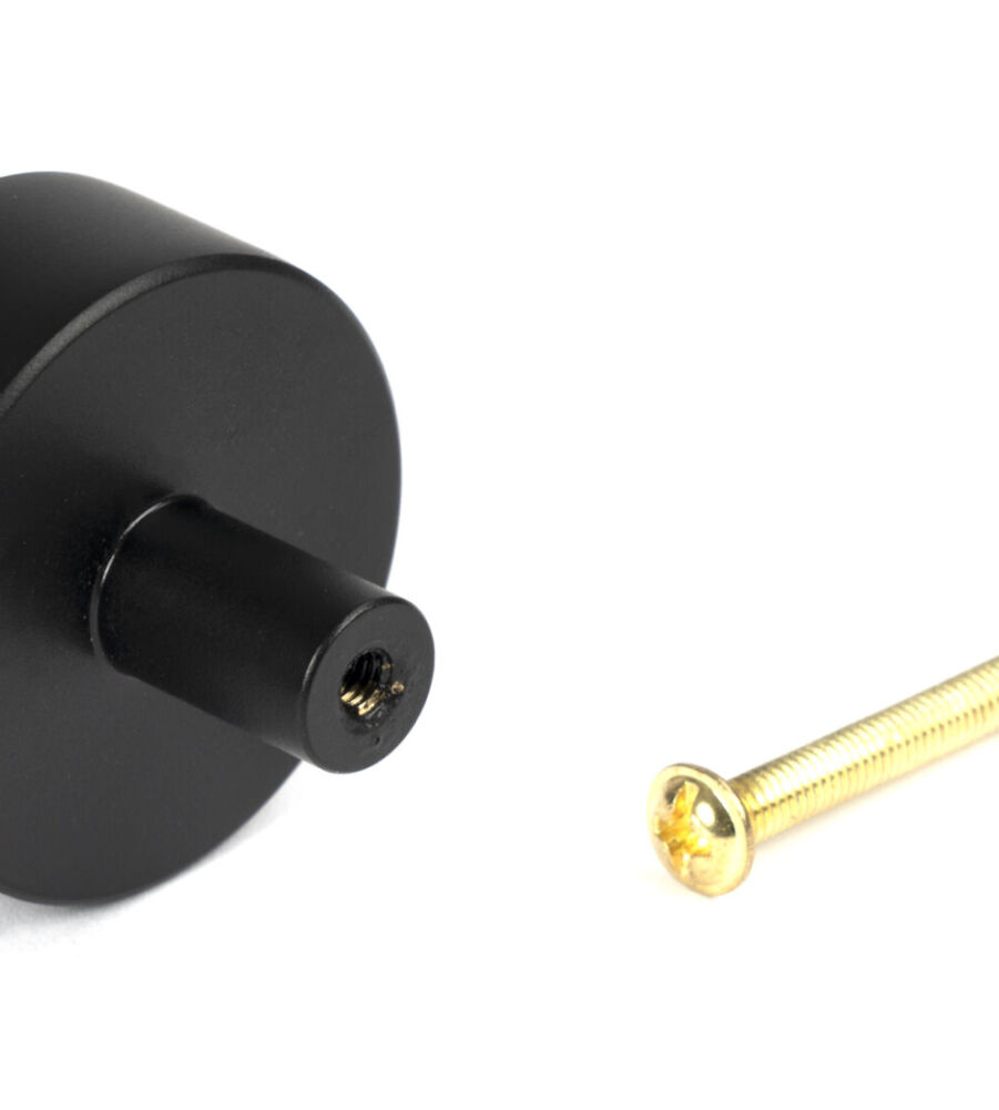 From The Anvil Matt Black Kelso Cabinet Knob - 38mm (No rose) - Image 5