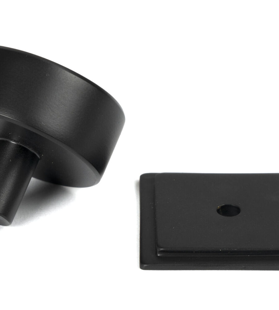 From The Anvil Matt Black Kelso Cabinet Knob - 38mm (Square) - Image 4