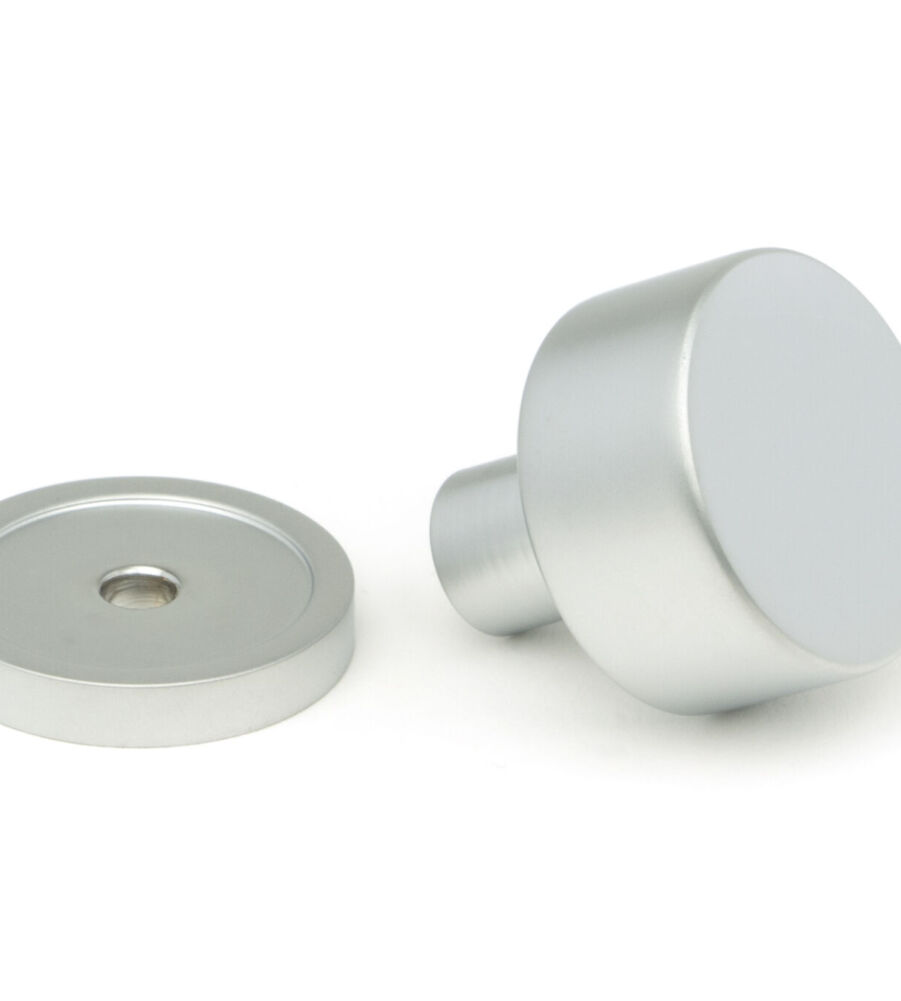 From The Anvil Satin Chrome Kelso Cabinet Knob - 25mm (Plain) - Image 3