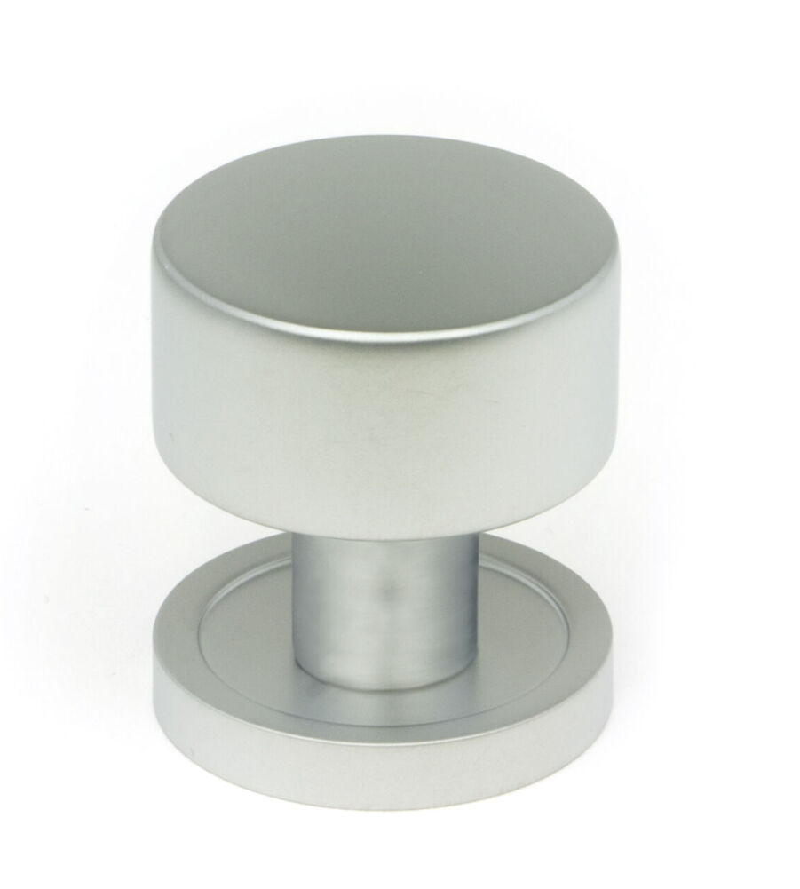 From The Anvil Satin Chrome Kelso Cabinet Knob - 25mm (Plain)