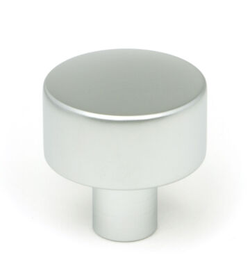 From The Anvil Satin Chrome Kelso Cabinet Knob – 25mm (No rose)