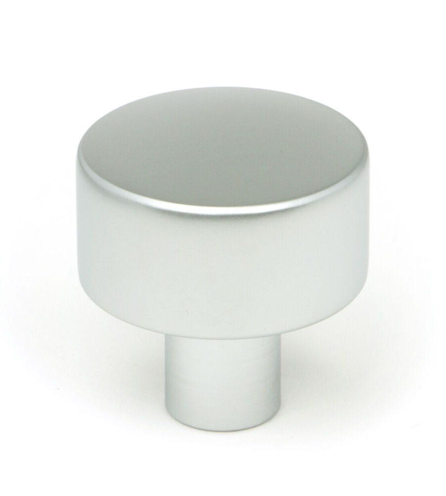 From The Anvil Satin Chrome Kelso Cabinet Knob - 25mm (No rose)