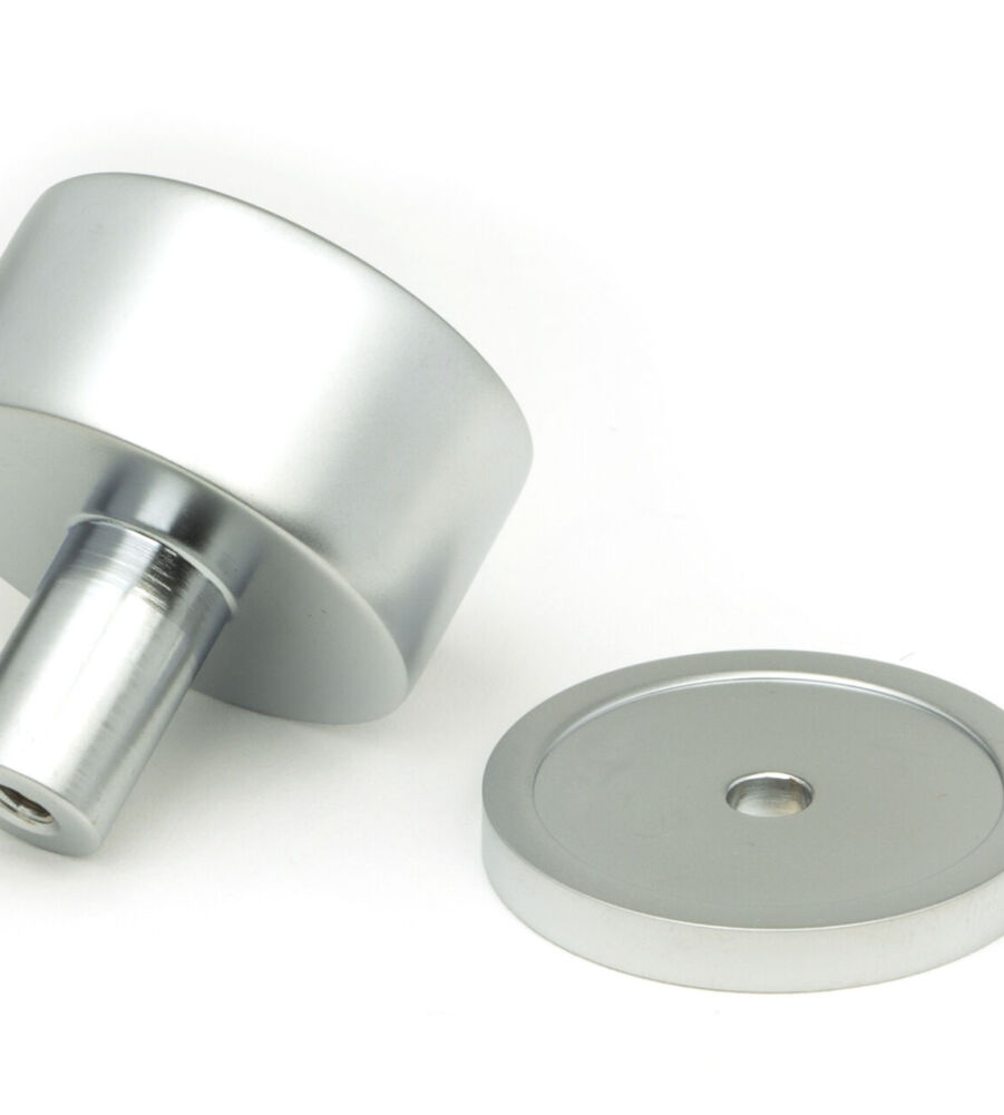 From The Anvil Satin Chrome Kelso Cabinet Knob - 32mm (Plain) - Image 4