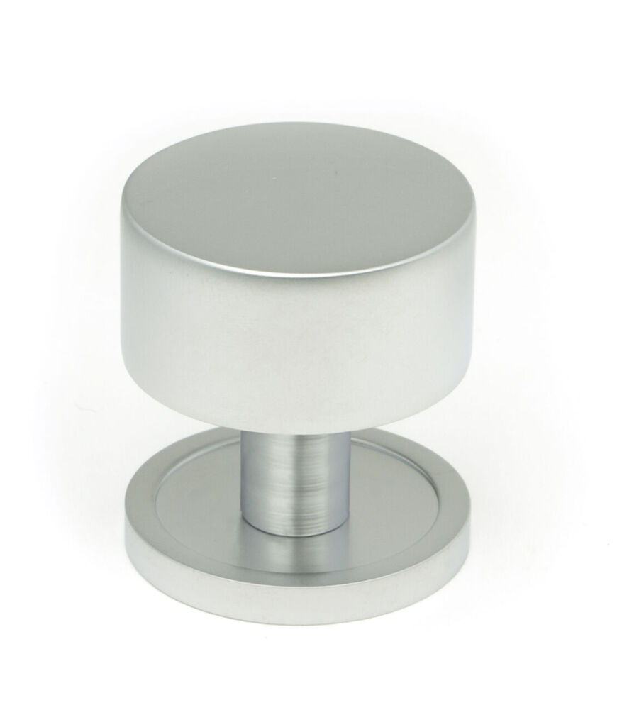 From The Anvil Satin Chrome Kelso Cabinet Knob - 32mm (Plain)