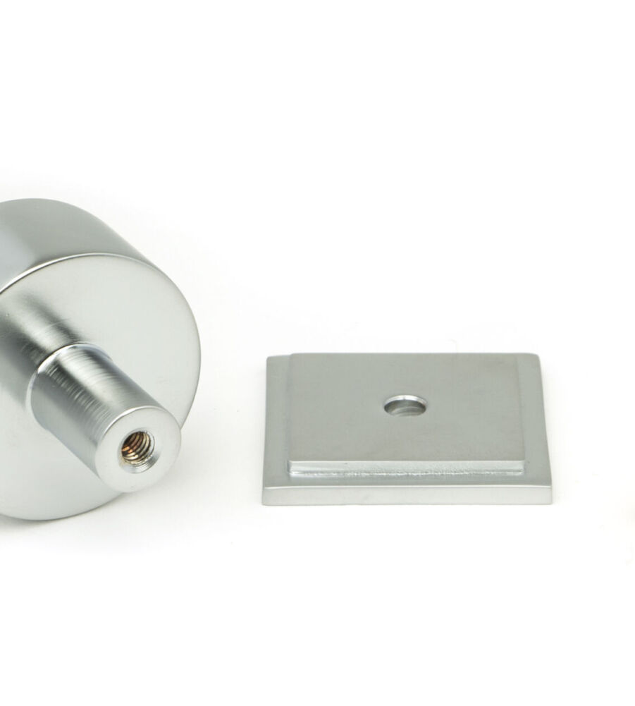 From The Anvil Satin Chrome Kelso Cabinet Knob - 32mm (Square) - Image 5
