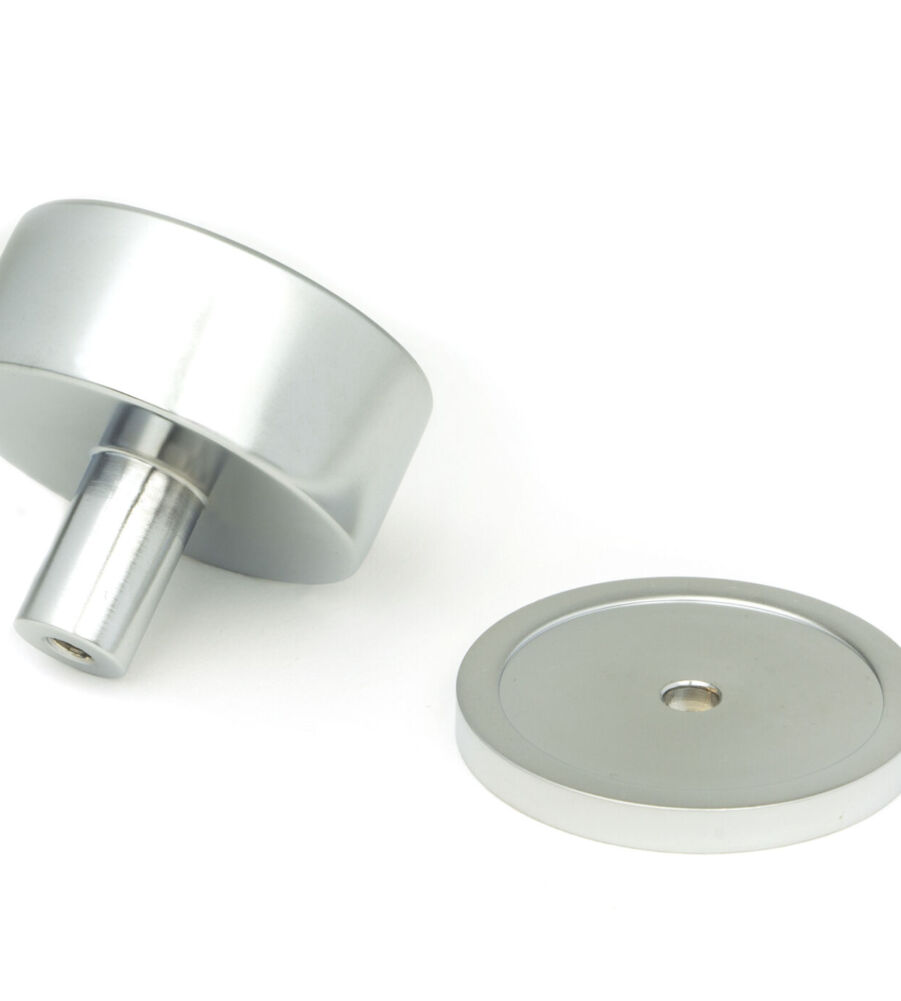 From The Anvil Satin Chrome Kelso Cabinet Knob - 38mm (Plain) - Image 4