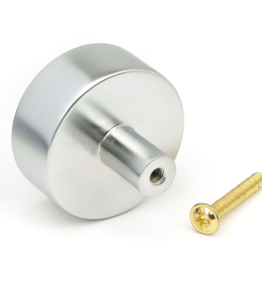 From The Anvil Satin Chrome Kelso Cabinet Knob - 38mm (No rose) - Image 5