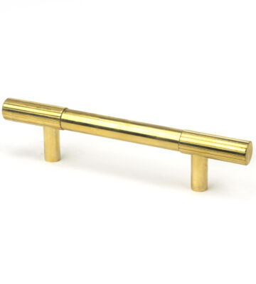 From The Anvil Polished Brass Judd Pull Handle – Small