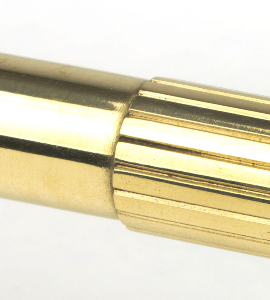 From The Anvil Polished Brass Judd Pull Handle - Large - Image 4