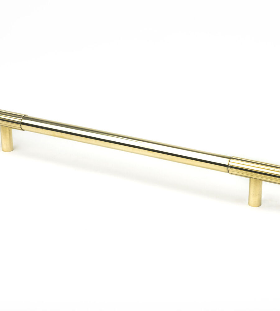 From The Anvil Polished Brass Judd Pull Handle - Large
