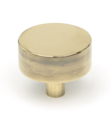 From The Anvil Aged Brass Kelso Cabinet Knob – 38mm (No rose)