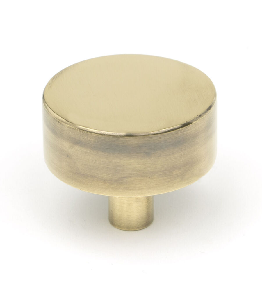 From The Anvil Aged Brass Kelso Cabinet Knob - 38mm (No rose)