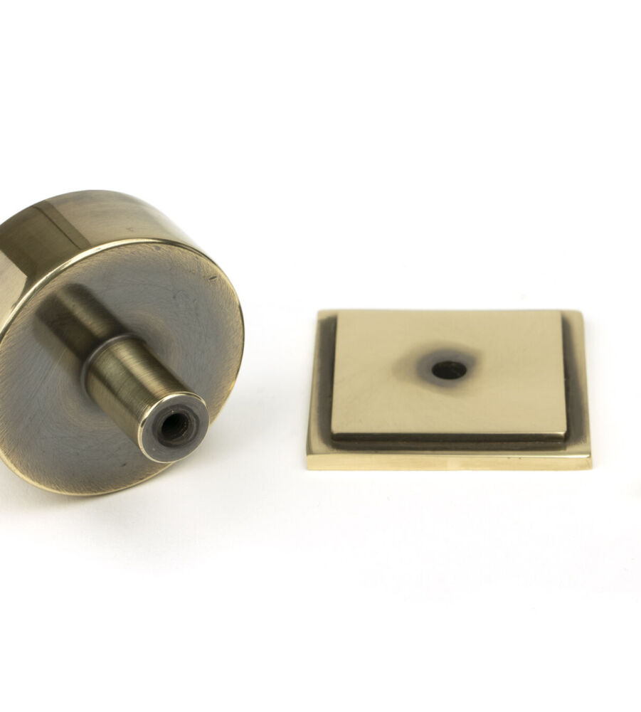 From The Anvil Aged Brass Kelso Cabinet Knob - 38mm (Square) - Image 5