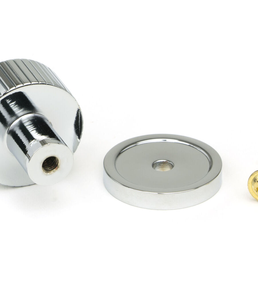 From The Anvil Polished Chrome Judd Cabinet Knob - 25mm (Plain) - Image 5