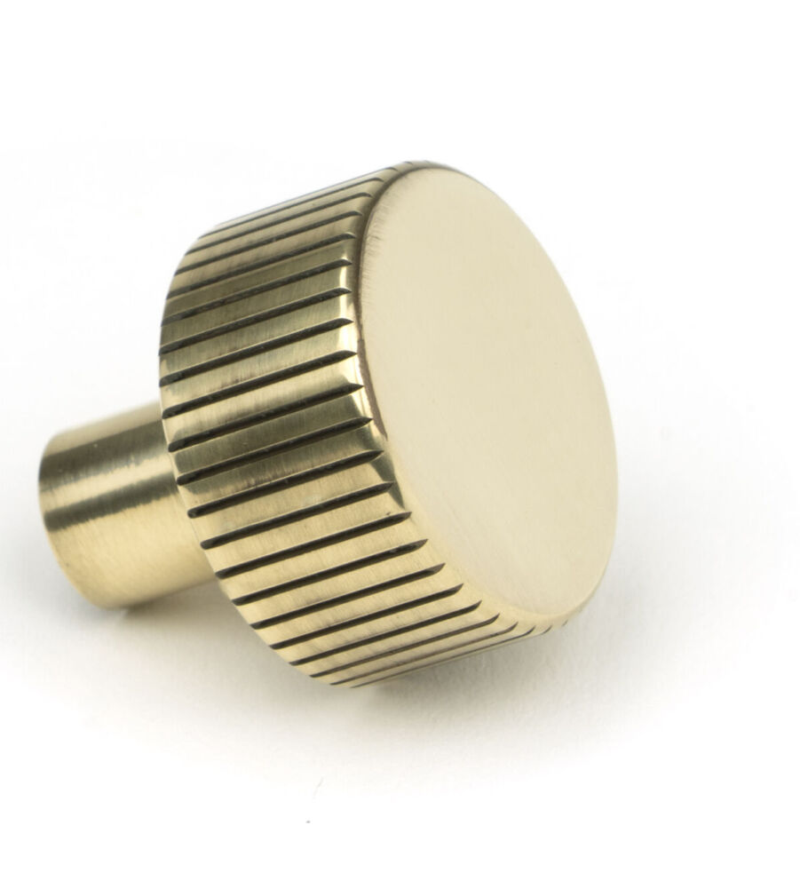 From The Anvil Aged Brass Judd Cabinet Knob - 25mm (No rose) - Image 3
