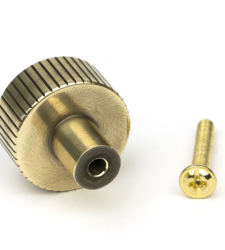 From The Anvil Aged Brass Judd Cabinet Knob - 25mm (No rose) - Image 5