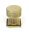 From The Anvil Aged Brass Judd Cabinet Knob - 25mm (Square)