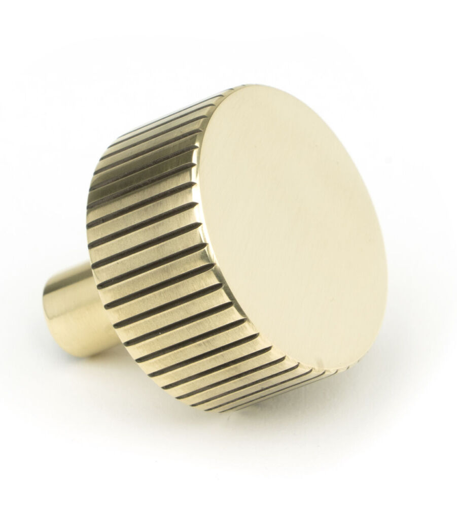 From The Anvil Aged Brass Judd Cabinet Knob - 32mm (No rose) - Image 3
