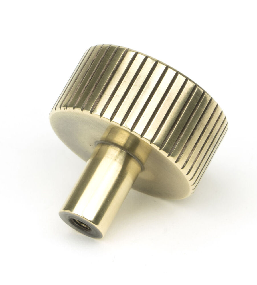 From The Anvil Aged Brass Judd Cabinet Knob - 32mm (No rose) - Image 4