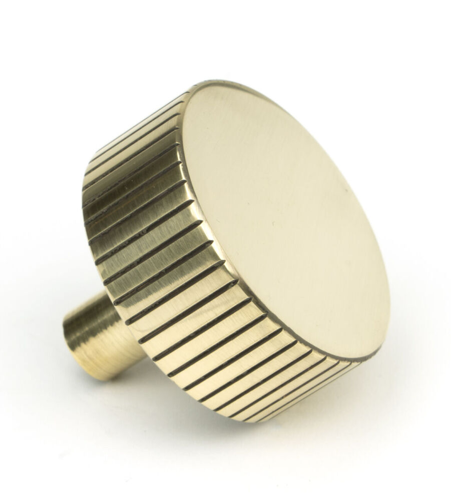 From The Anvil Aged Brass Judd Cabinet Knob - 38mm (No rose) - Image 3