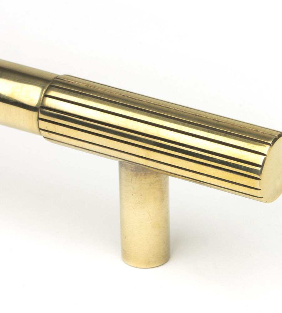 From The Anvil Aged Brass Judd Pull Handle - Small - Image 3