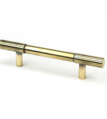 From The Anvil Aged Brass Judd Pull Handle – Small