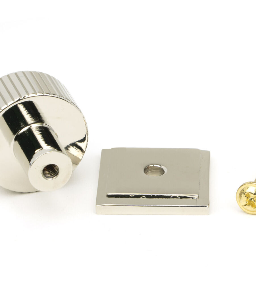 From The Anvil Polished Nickel Judd Cabinet Knob - 25mm (Plain) - Image 5