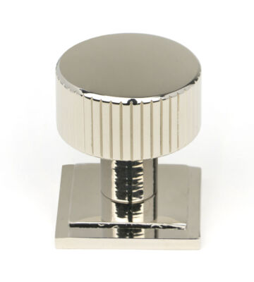 From The Anvil Polished Nickel Judd Cabinet Knob – 25mm (Plain)