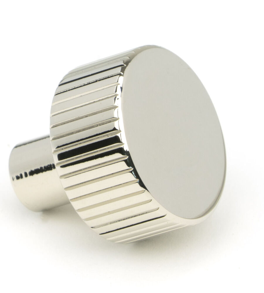 From The Anvil Polished Nickel Judd Cabinet Knob - 25mm (No rose) - Image 3