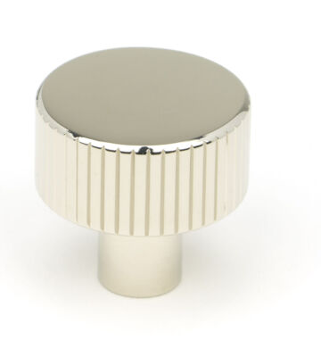 From The Anvil Polished Nickel Judd Cabinet Knob – 25mm (No rose)