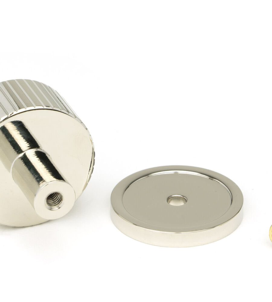 From The Anvil Polished Nickel Judd Cabinet Knob - 32mm (Plain) - Image 5