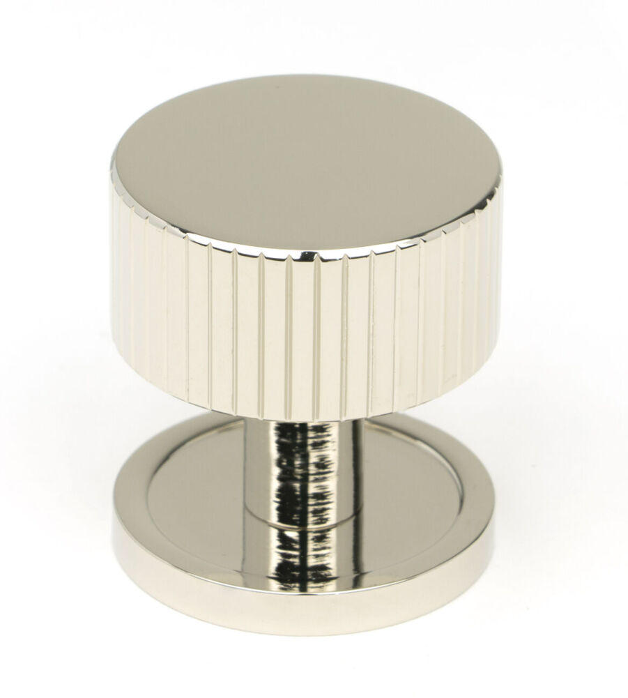 From The Anvil Polished Nickel Judd Cabinet Knob - 32mm (Plain)