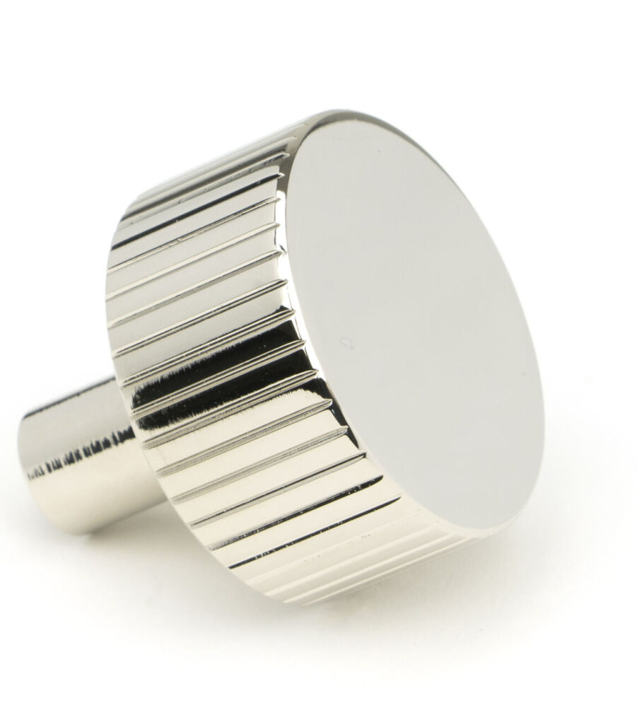 From The Anvil Polished Nickel Judd Cabinet Knob - 32mm (No rose) - Image 3