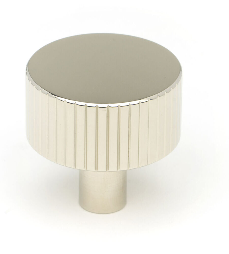 From The Anvil Polished Nickel Judd Cabinet Knob - 32mm (No rose)
